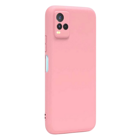Husă Xcover Vivo Y21 - Liquid Silicone, Roz, 2 image