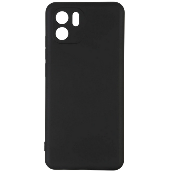 Husă Xcover Xiaomi Redmi A2 - Soft Touch (Microfiber), Negru
