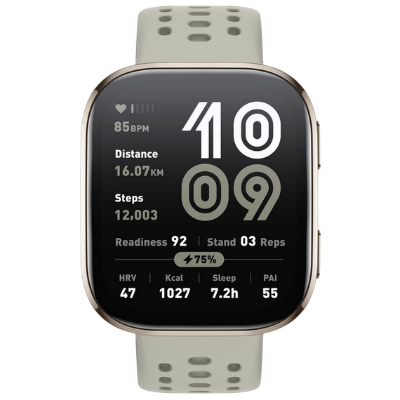 Ceas inteligent Xiaomi Amazfit Bip 6, Stone, 3 image