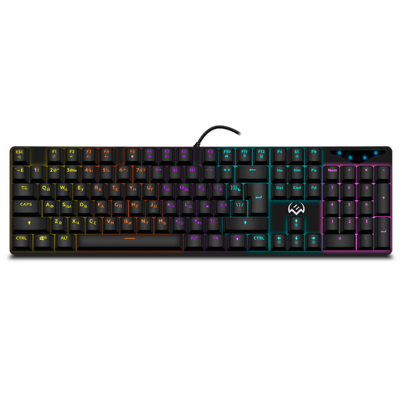 Tastatură SVEN KB-G9300, Cu fir, Negru