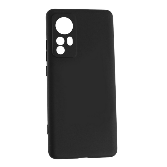 Husă Xcover Xiaomi Redmi Note 12s - Soft Touch (Microfiber), Negru
