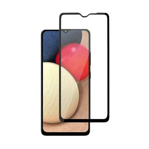 Sticlă de protecție Xcover Galaxy A02s/A02 - Full Glue Premium, Negru, 3 image