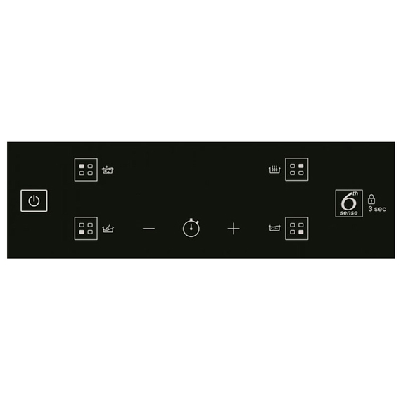 Plită cu inducție Whirlpool WS Q2760 BF, Negru, 3 image