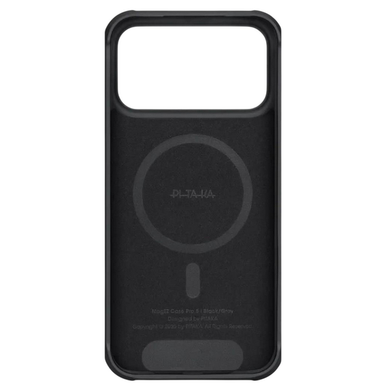 Husă Pitaka Apple iPhone 17 Pro Max Aramid ProGuard, Negru | Gri, 2 image