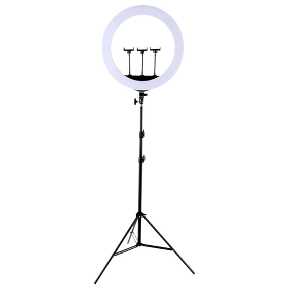 Noname Ring light RGB 18inch with tripod set HQ-18RGB