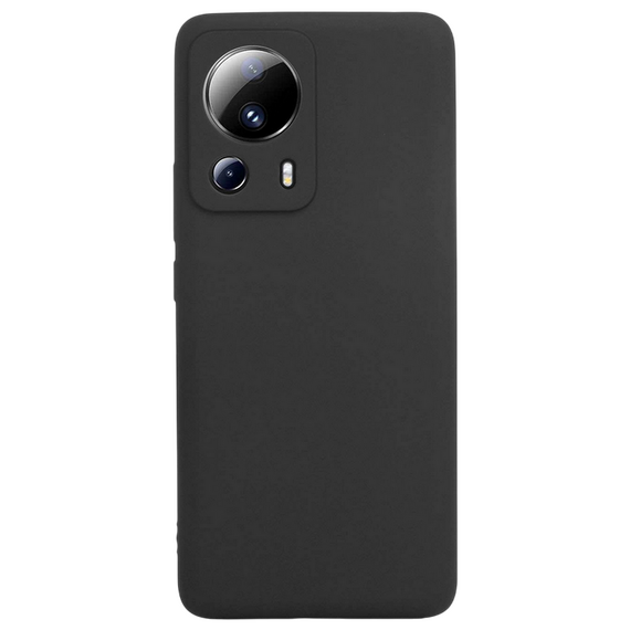 Husă Xcover Xiaomi 13 Lite - Soft Touch (Microfiber), Negru