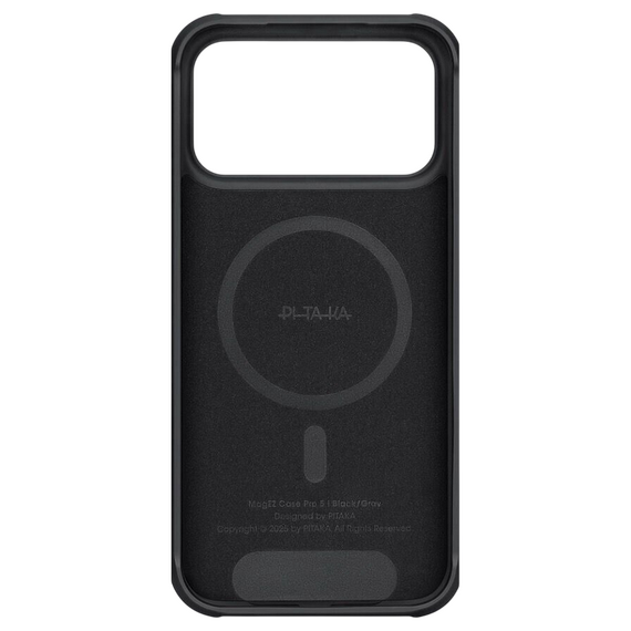 Husă Pitaka Aramid ProGuard pentru Apple iPhone 17 Pro, Negru | Gri, 2 image