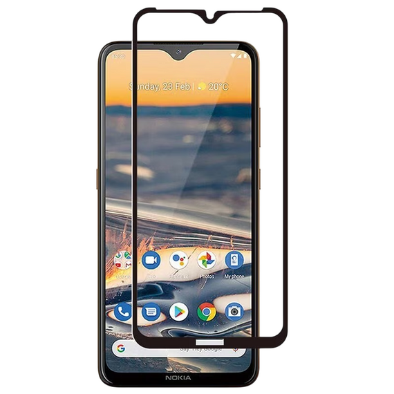 Sticlă de protecție Xcover Nokia G11 - Full glue premium, Negru