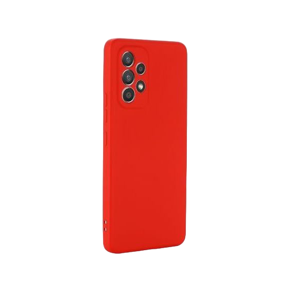 Husă Xcover Galaxy A03 - Liquid Silicone, Roșu, 3 image