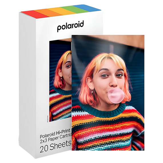 Hârtie foto Polaroid Paper Cartridge pentru Hi-Print Gen2 2X3, 20 buc