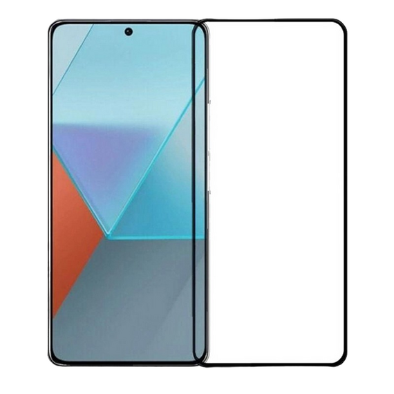 Sticlă de protecție Xcover Full Glue Premium pentru Xiaomi Redmi Note 13 4G, Negru