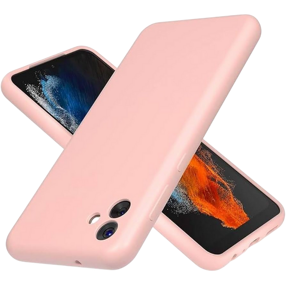 Husă Xcover Samsung Galaxy A05 - Liquid Silicone, Roz, 3 image