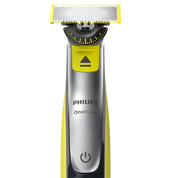 Trimmer pentru bărbați Philips OneBlade QP2824/20, Verde | Carbonic, 3 image