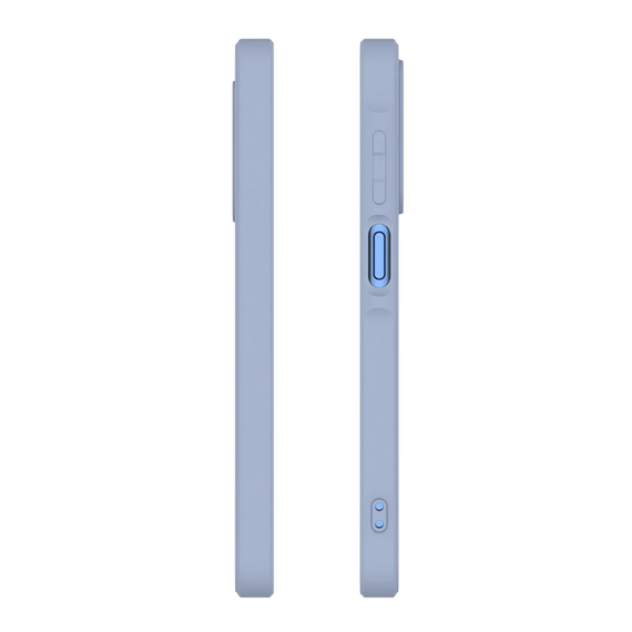 Husă Xcover Samsung Galaxy A25 - Soft Touch, Albastru deschis, 3 image