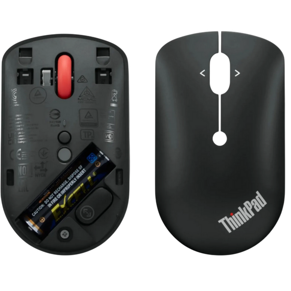 Mouse Wireless Lenovo ThinkPad USB-C, Negru, 2 image