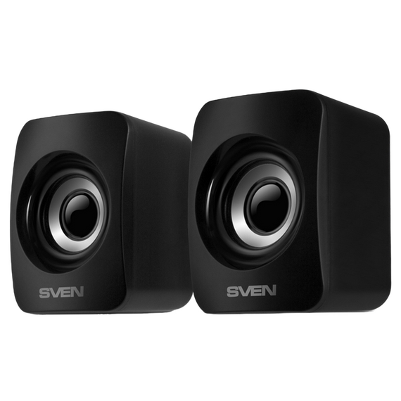 Boxe pentru calculator 2.0 SVEN "130", Negru