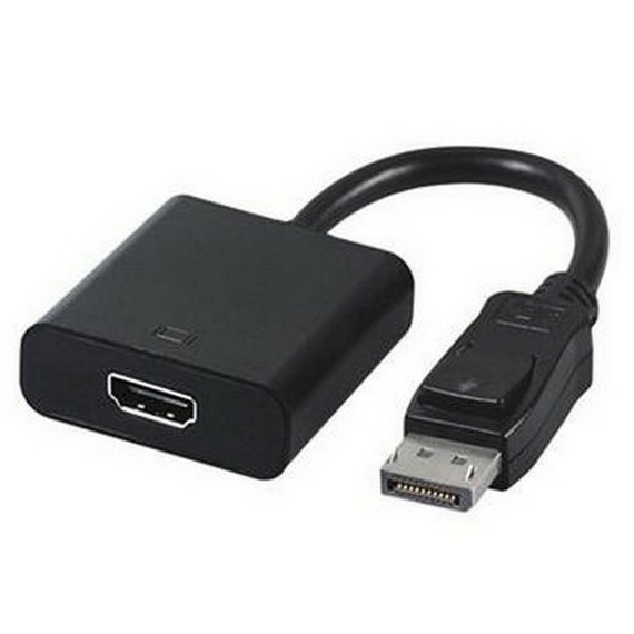 Adaptor Video Cablexpert A-DPM-HDMIF-002, DisplayPort (M) - HDMI (F), 0,1 m, Negru, 2 image