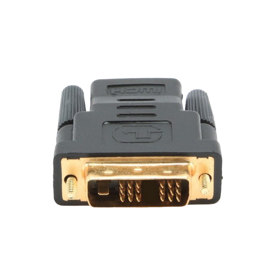 Adaptor Video Cablexpert A-HDMI-DVI-2, HDMI (F) - DVI-I (M), Negru