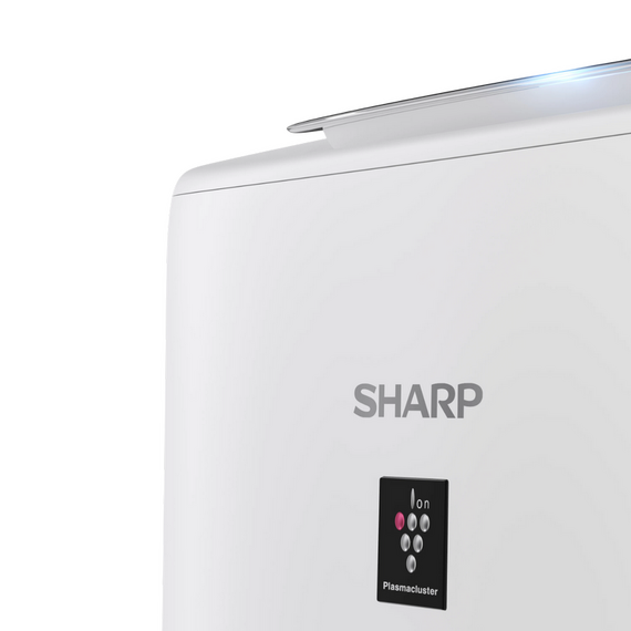 Umidificator și purificator de aer Sharp KIN52EUL, Alb, 3 image