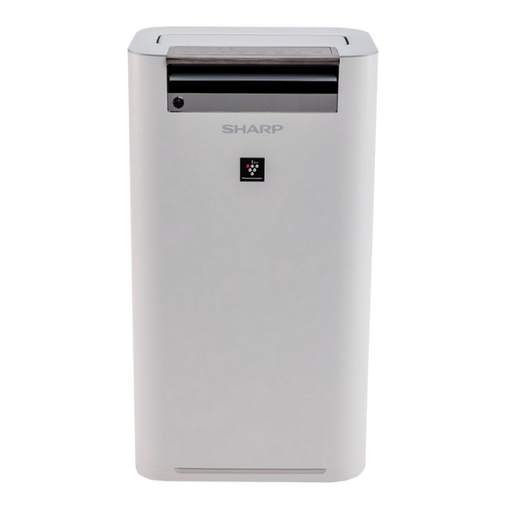 Umidificator și purificator de aer Sharp KCG50EUW, Alb