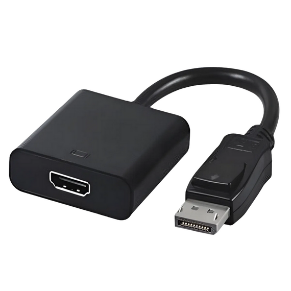 Adaptor Video Cablexpert A-DPM-HDMIF-002, DisplayPort (M) - HDMI (F), 0,1 m, Negru, 3 image