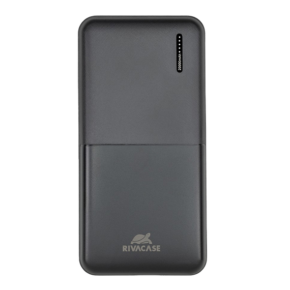 Acumulator extern RivaCase VA2572, 20000mAh, Negru