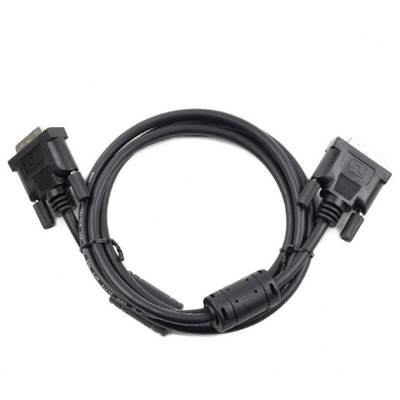 Cablu Video Cablexpert CC-DVI2-BK-6, DVI-D (M) - DVI-D (M), 1,8m, Negru, 3 image