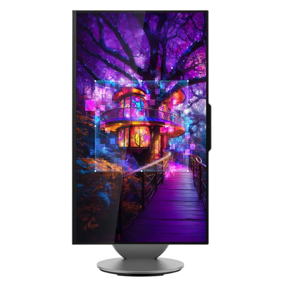 Computer All-in-One Lenovo Yoga 27IAH10, 27", Intel Core Ultra 9 285H, 32GB/1024GB, Windows 11 Pro, Luna Grey, 2 image