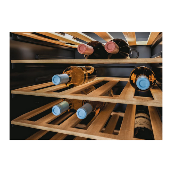 Dulap pentru vin Candy CWC 200 EELW/NF, Negru, 2 image