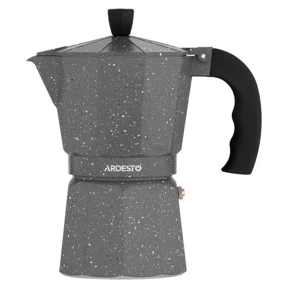 Cafetieră gheizer Ardesto AR0809AGS, Gri