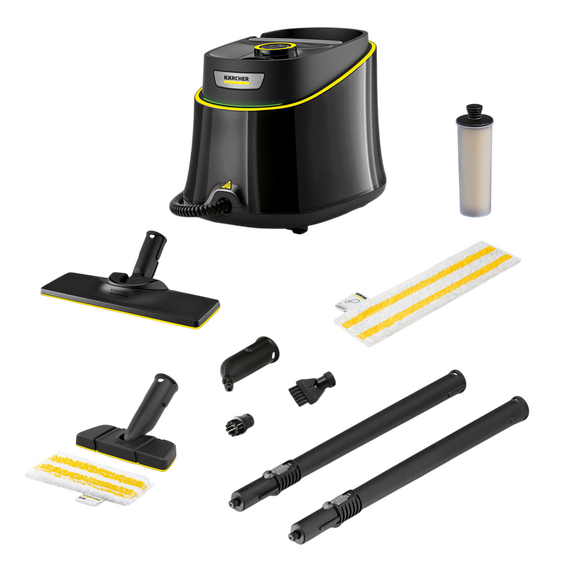 Aparat de curățat cu abur Karcher SC 3 Deluxe Anniversary Edition 1.513-436.0, Negru