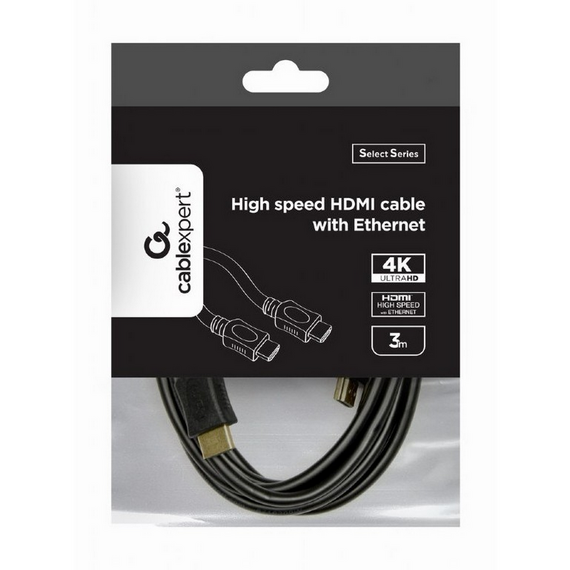 Cablu Video Cablexpert CC-HDMI4L-10, HDMI (M) - HDMI (M), 3m, Negru, 3 image
