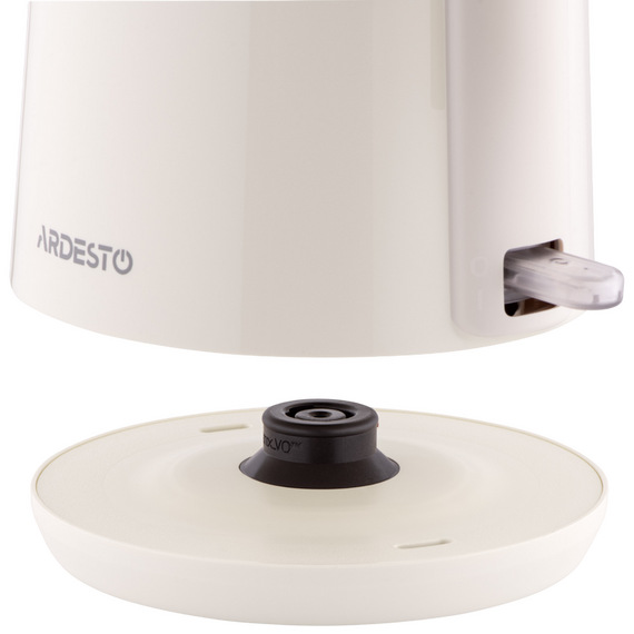Fierbător electric Ardesto EKL-F1BG, Alb, 3 image