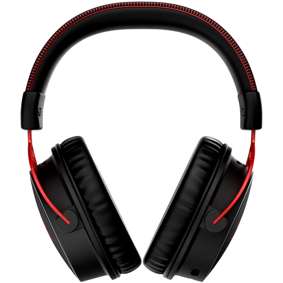Căști gaming HyperX Cloud Alpha Wireless, Fără fir, Negru/Rosu, 3 image