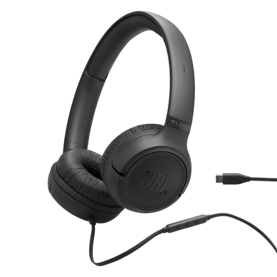 Căști JBL T530C, Negru