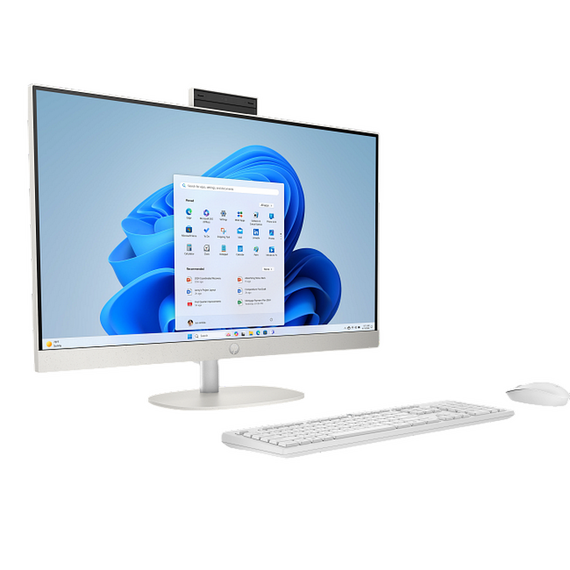 Computer All-in-One HP AI 27-cr2108ci, 27", Intel Core Ultra 5 225U, 16GB/512GB, Fără SO, Negru, 2 image