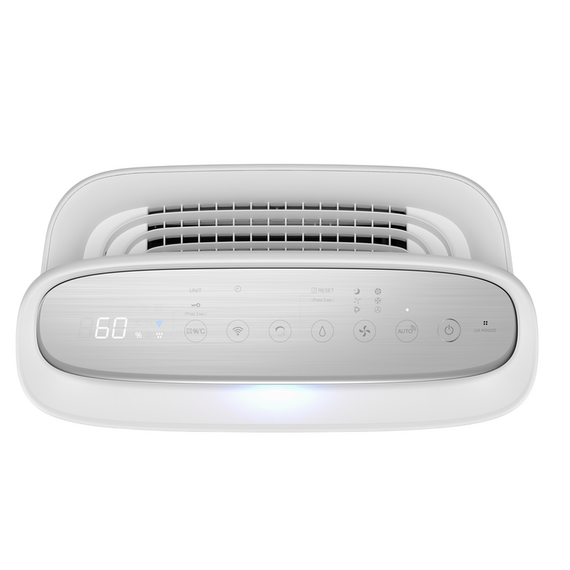 Umidificator și purificator de aer Sharp UA-KIN52E-W, Alb, 3 image