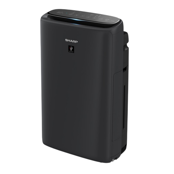 Umidificator și purificator de aer Sharp UA-KIN52E-H, Charcoal Grey, 3 image