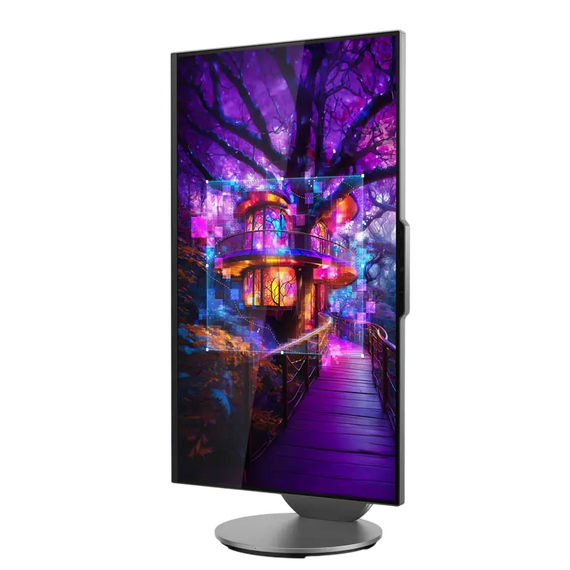 Computer All-in-One Lenovo Yoga 27IAH10, 27", Intel Core Ultra 9 285H, 32GB/1024GB, Windows 11 Pro, Luna Grey, 3 image