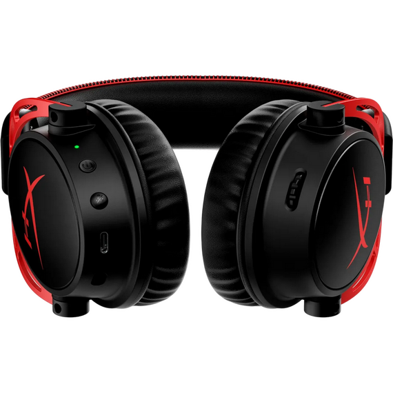 Căști gaming HyperX Cloud Alpha Wireless, Fără fir, Negru/Rosu, 2 image