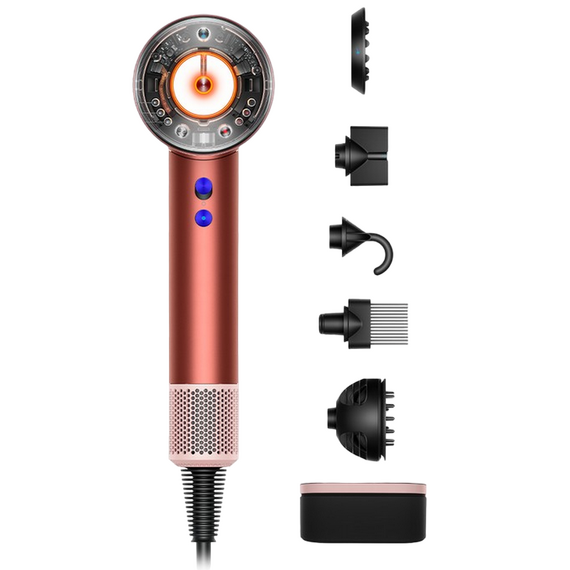 Uscător de păr Dyson Supersonic Nural HD16, 1600W, Strawberry Bronze | Blush Pink