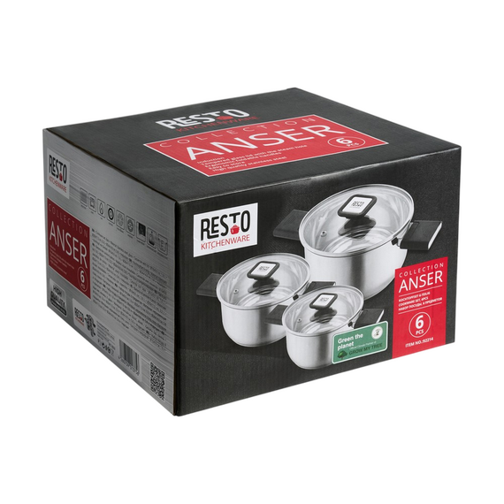 Set de cratițe RESTO 92214, Oțel inoxidabil, 3 image