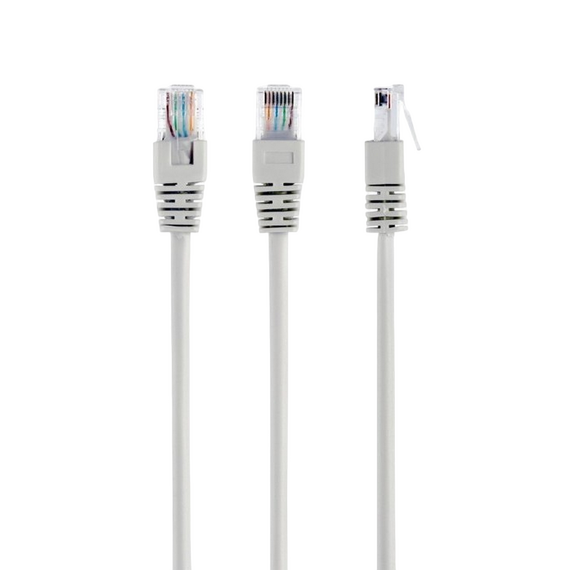 Patch cord Cablexpert PP12-0.25M, CAT5e UTP, 0,25m, Gri