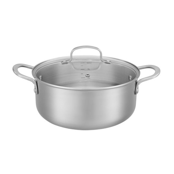 Cratiță RESTO 95026 , 4,25L, Oțel inoxidabil