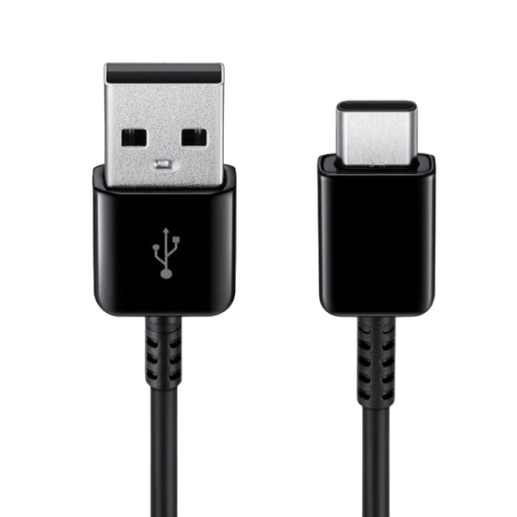 Cablu încărcare și sincronizare Samsung EP-DG930IBRGRU, Type-C/USB Type-A, 1,5m, Negru