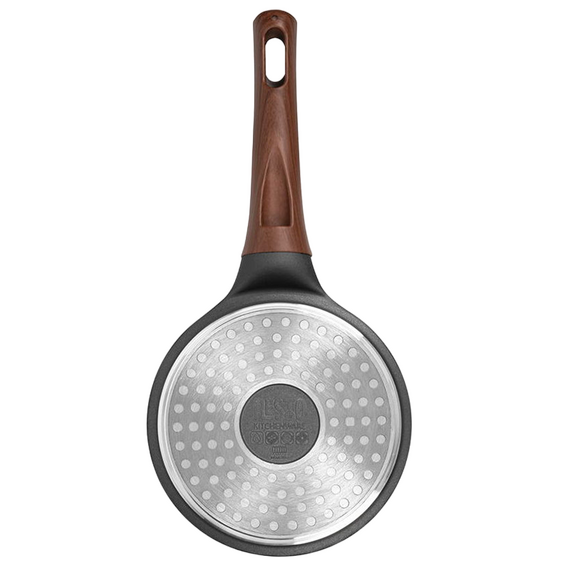 Căuș RESTO 93500, 1,6L, 16cm, Negru, 2 image