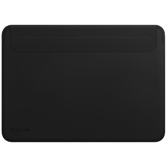 Husă pentru laptop Proove Leather Sleeve pentru MacBook, 16.2", Negru