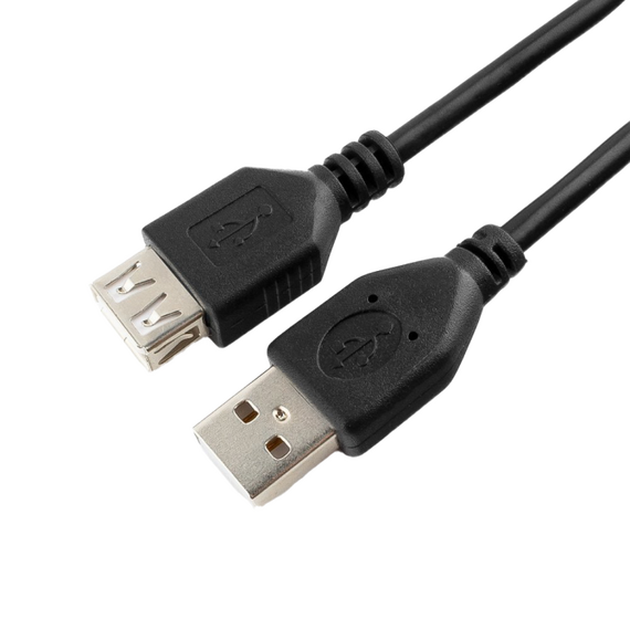 Cablu prelungitor Cablexpert CCP-USB2-AMAF-10, USB Type-A (M)/USB Type-A (F), 3m, Negru