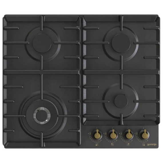 Plită pe gaz Gorenje GW 642 CLB, Negru