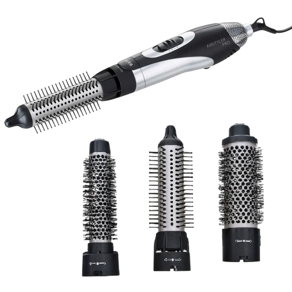 Uscător de păr-perie WAHL AirStyler Pro 4550-0471, 1100W, Argintiu